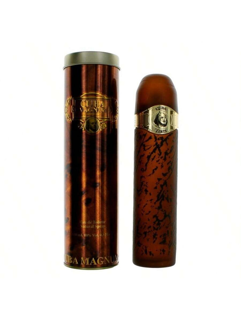 Cuba Magnum Gold by Cuba, 4.2 oz EDT Spray for Men