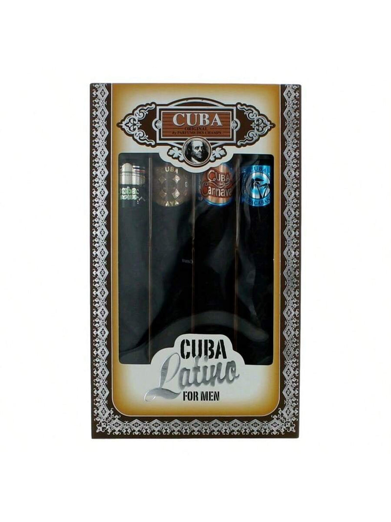 Cuba Latino by Cuba, 4 Piece Gift Set for Men