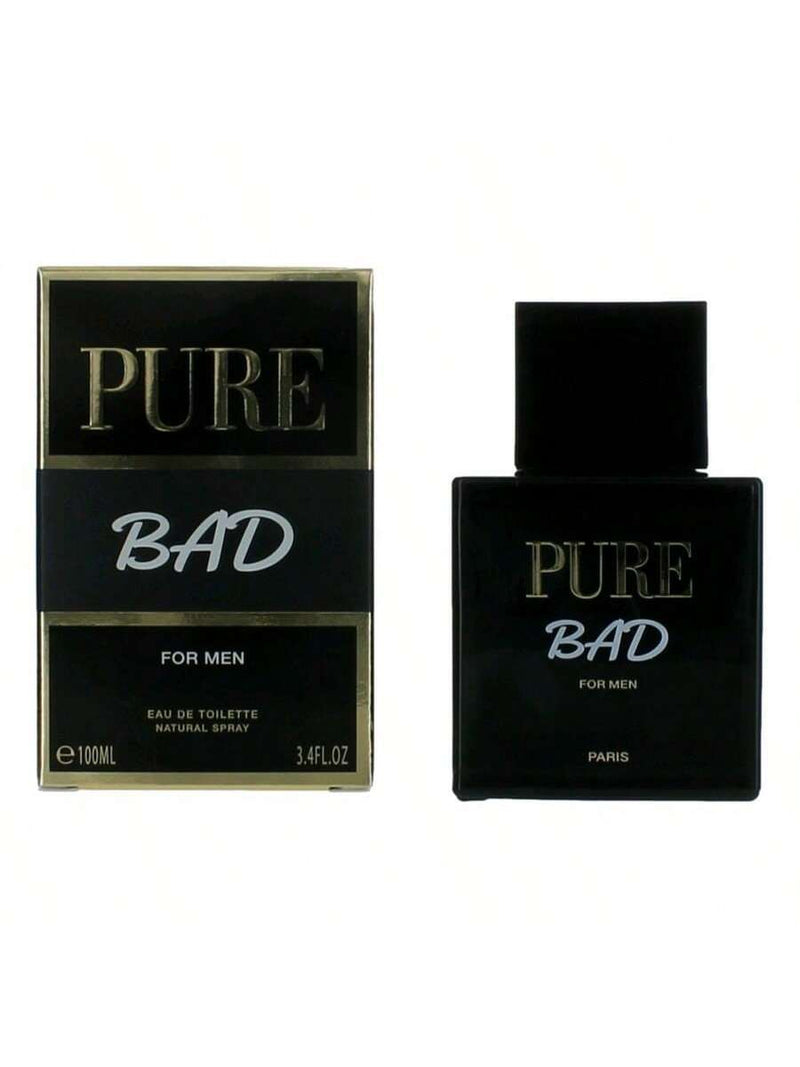 Pure Bad by Karen Low, 3.4 oz EDT Spray for Men