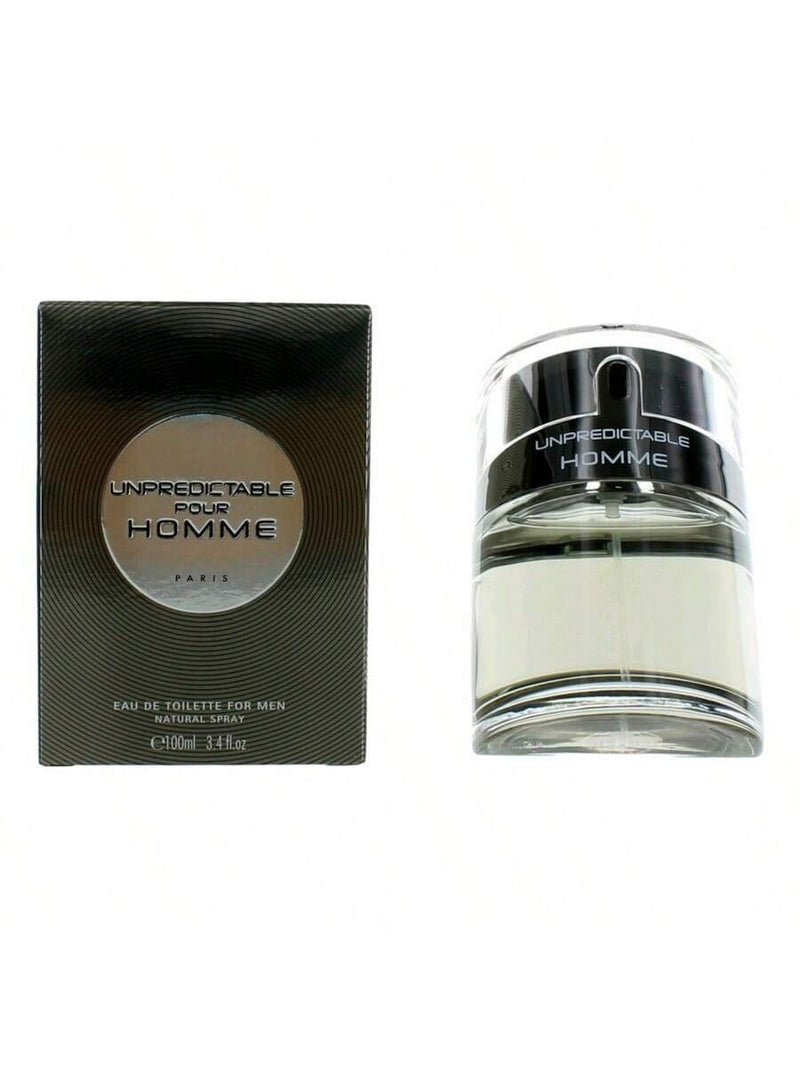 Unpredictable Pour Homme by Glenn Perri, 3.4 oz EDT Spray for Men