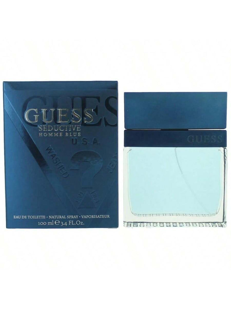 Guess Seductive Homme Blue by Guess, 3.4 oz EDT Spray for Men