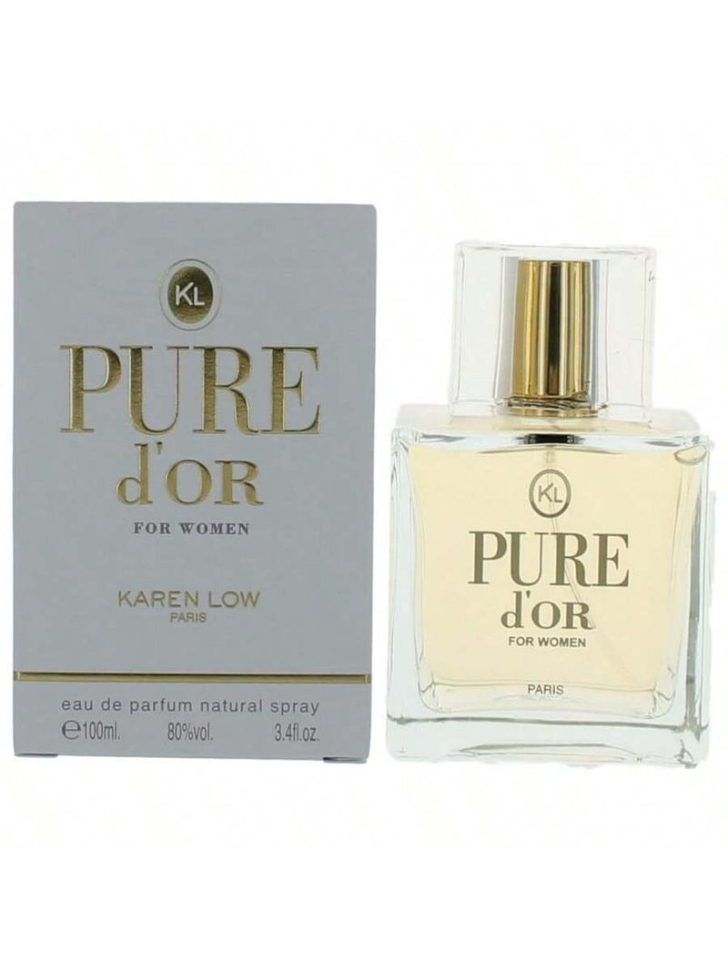 Pure D'or by Karen Low, 3.4 oz EDP Spray for Women