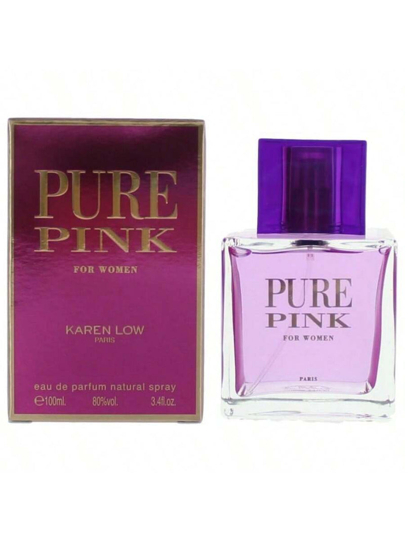 Pure Pink by Karen Low, 3.4 oz EDP Spray for Women