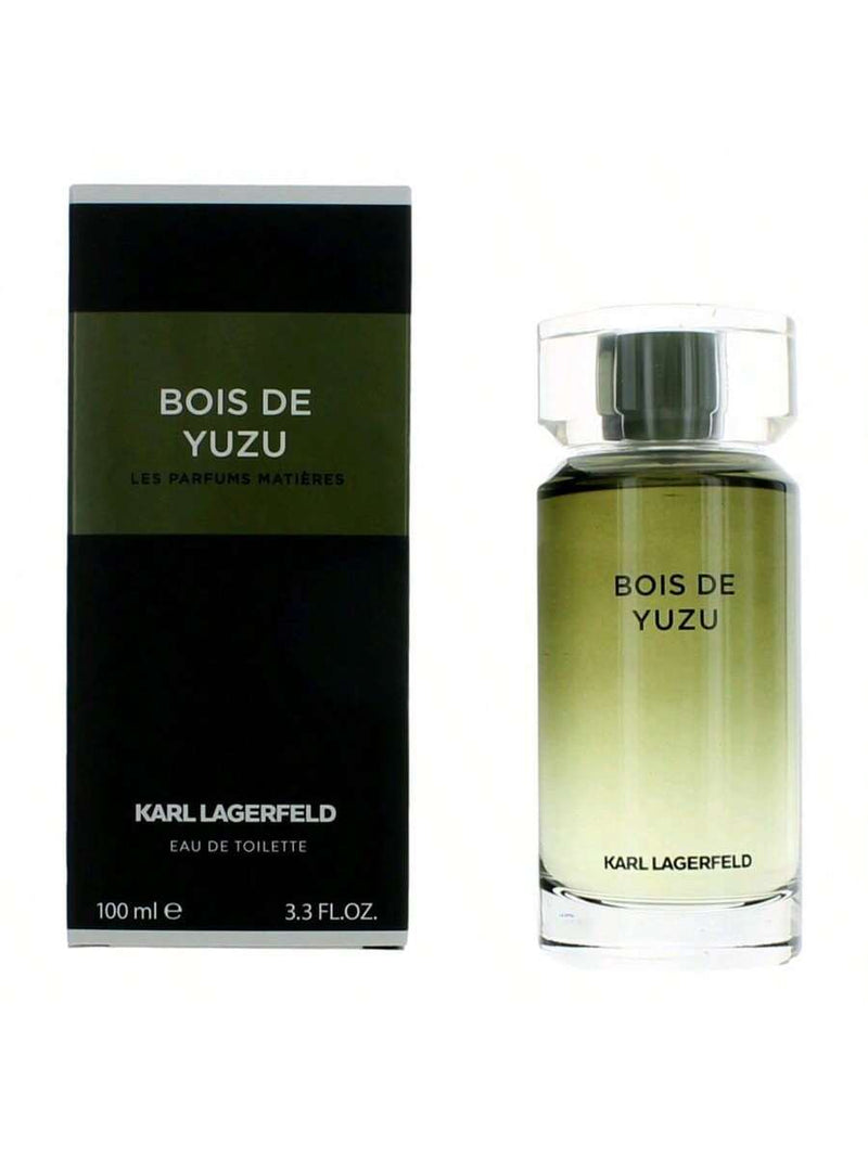 Bois De Yuzu by Karl Lagerfeld Men Eau De Toilette Spray 3.3 oz