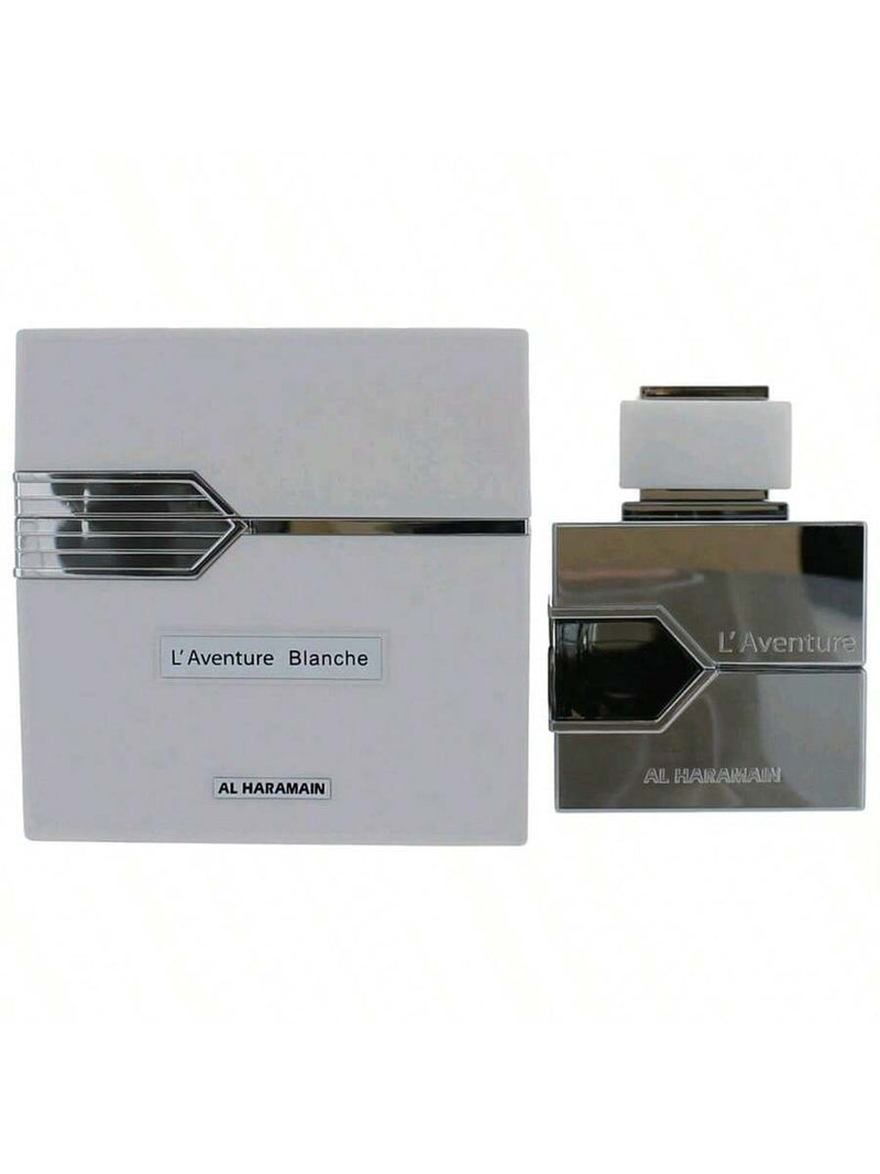 Al Haramain Men's L'aventure Blanche EDP Spray 3.3 oz