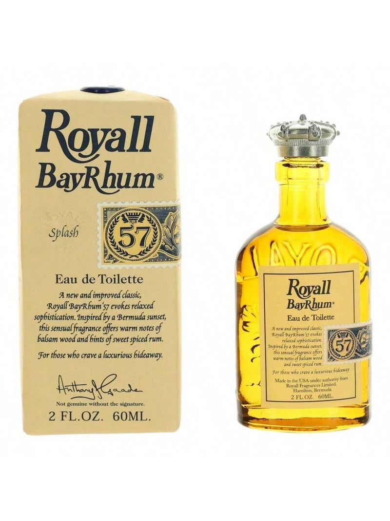 Royall BayRhum by Royall Fragrances, 2oz All Purpose Lotion Splash men