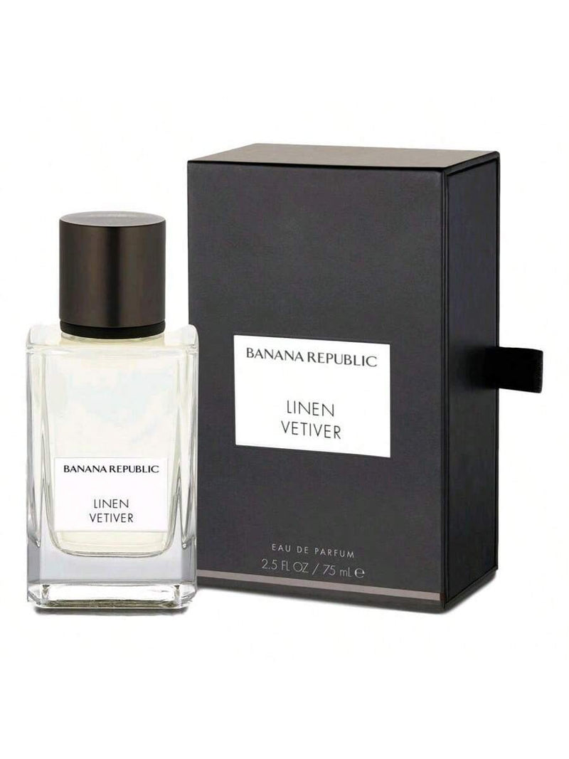 Linen Vetiver by Banana Republic, 2.5 oz EDP Spray for Unisex