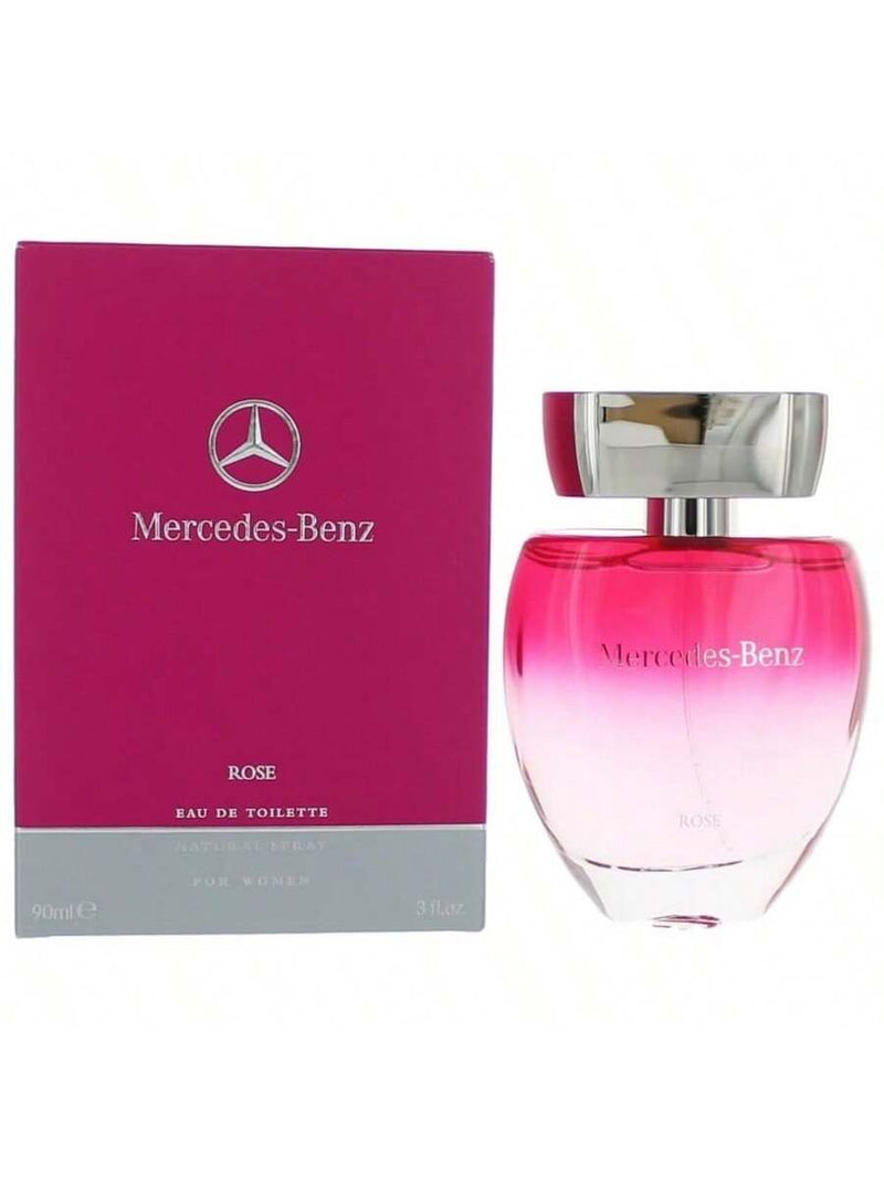 Mercedes Benz Rose by Mercedes Benz Women Eau De Toilette Spray 3 oz