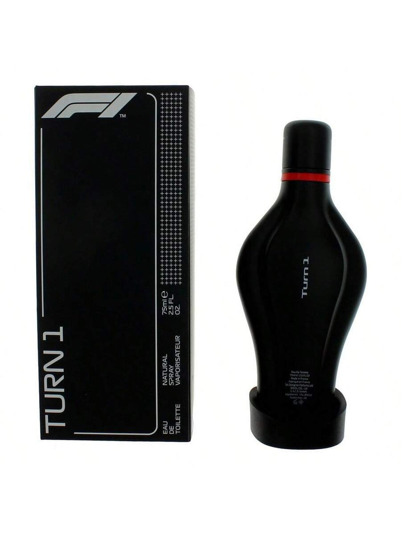 Formula 1 Turn 1 by Formula 1, 2.5 oz EDT Spray for Unisex
