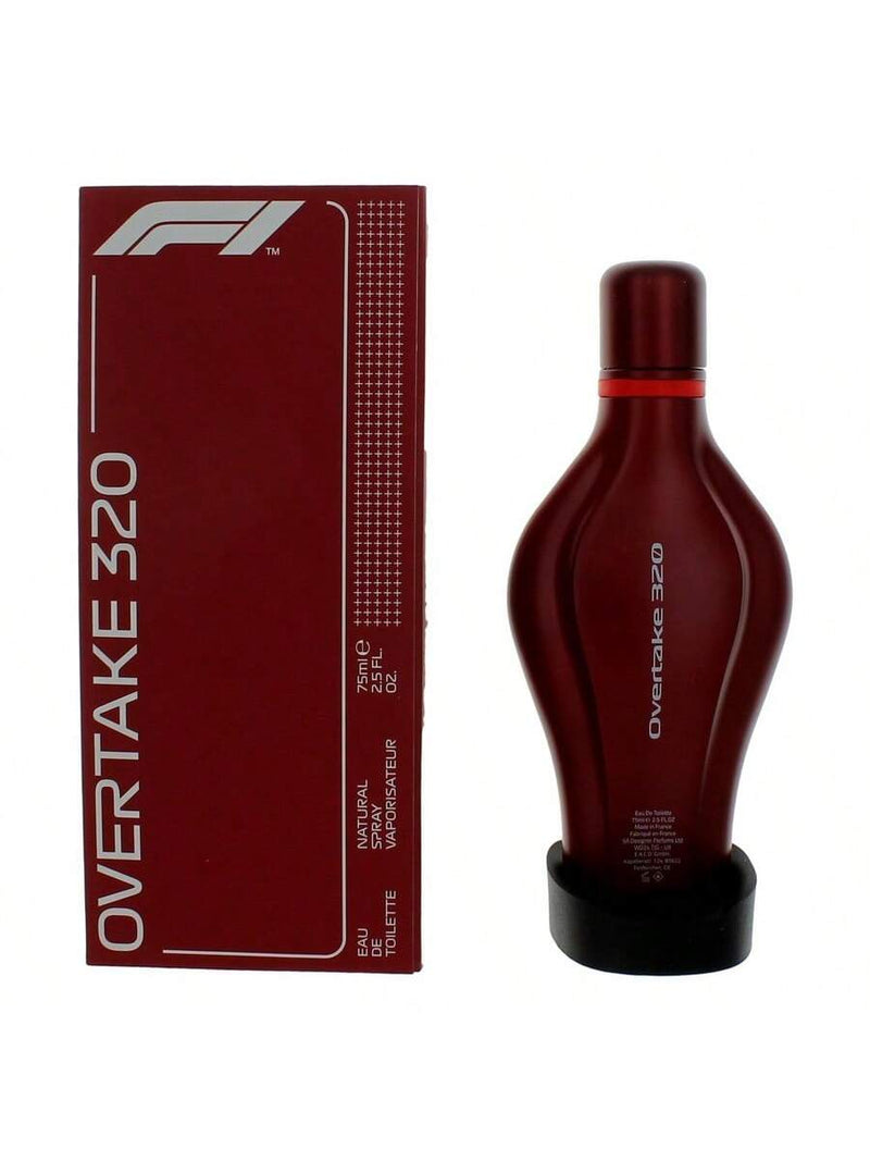 Formula 1 Overtake 320 by Formula 1, 2.5 oz EDT Spray for Unisex