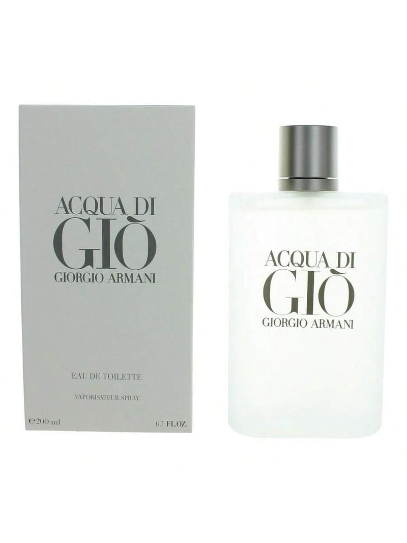 Acqua Di Gio by Giorgio Armani Men Eau De Toilette Spray 6.7 oz