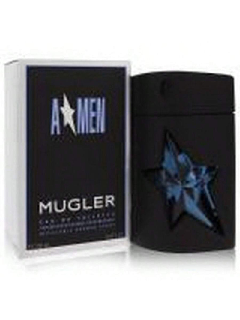 Angel by Thierry Mugler, (A*men) 3.4oz EDT Refillable Rubber Spray men