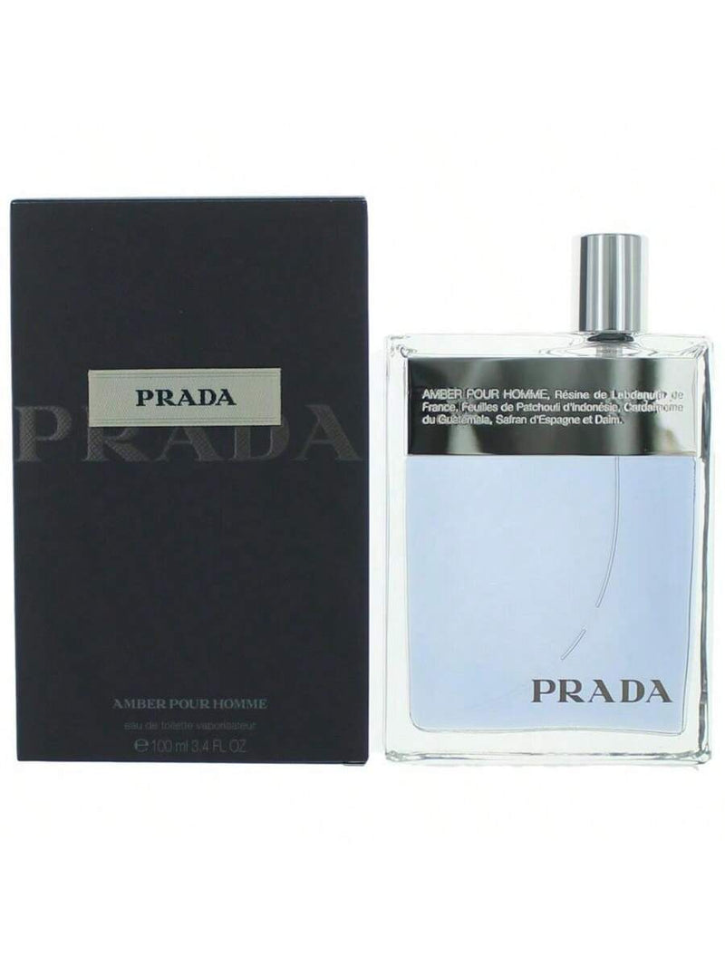 Prada Amber by Prada, 3.4 oz EDT Spray for Men