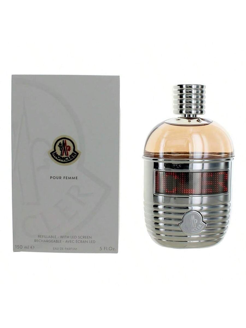 Moncler by Moncler Women Eau De Parfum Spray (Refillable + LED Screen) 5 oz