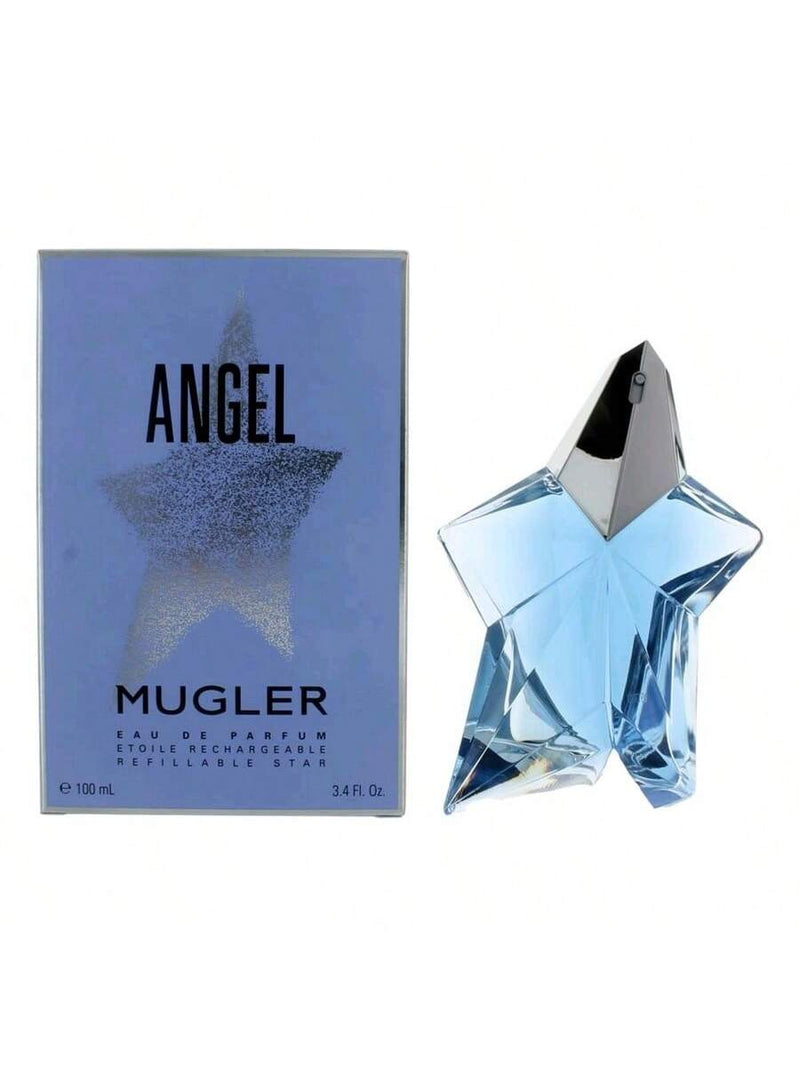 Angel by Thierry Mugler, 3.4 oz EDP Spray Refillable Star for Women
