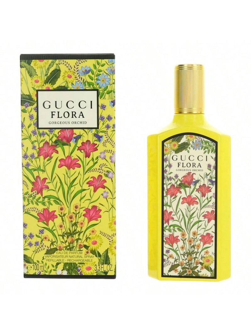 Flora Gorgeous Orchid by Gucci, 3.3 oz EDP Spray for Women