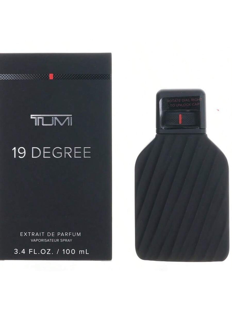 19 Degree by Tumi, 3.4 oz Extrait de Parfum Spray for Men