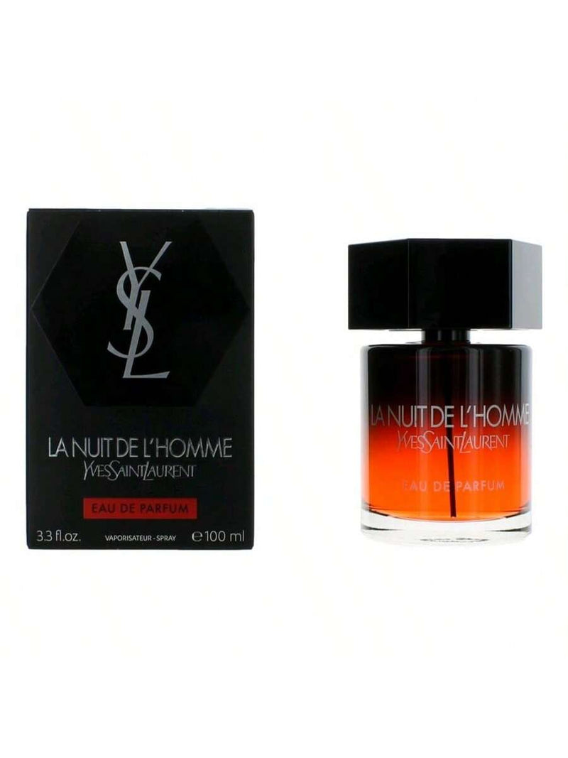 La Nuit De L'Homme by Yves Saint Laurent Men Eau De Parfum Spray 3.3 oz