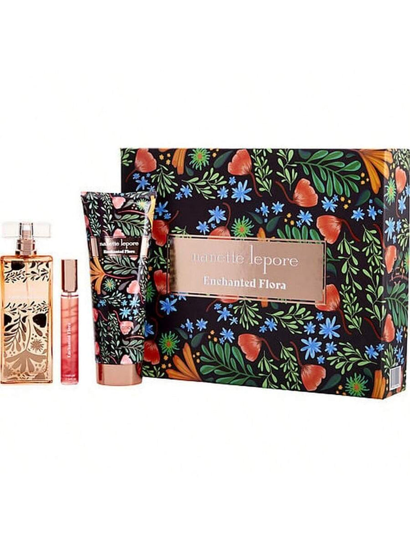 Enchanted Flora by Nanette Lepore, 3 Piece Gift Set for Women