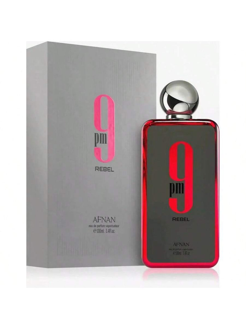 Afnan 9Pm Rebel By Afnan Eau De Parfum Spray (Unisex) 3.4 Oz