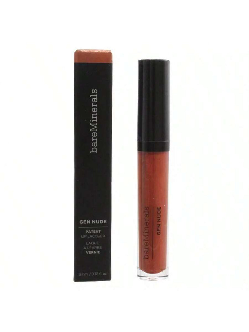Bareminerals/Gen Nude Patent Lip Lacquer Amber S.Dmgd 0.12 Oz (3.7 Ml)