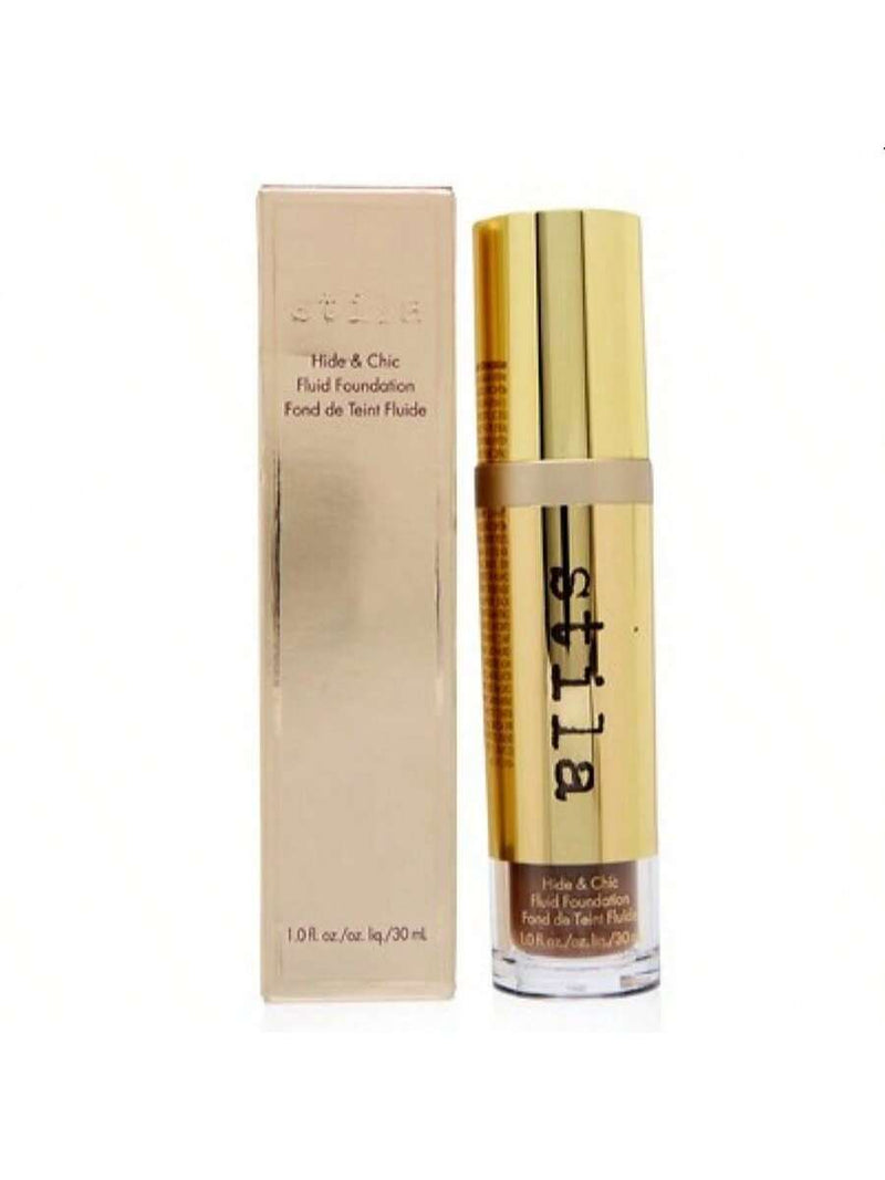 Stila/Hide & Chic Fluid Foundation (Deep 5) Sl.Dmgd 1.0 Oz (30 Ml)