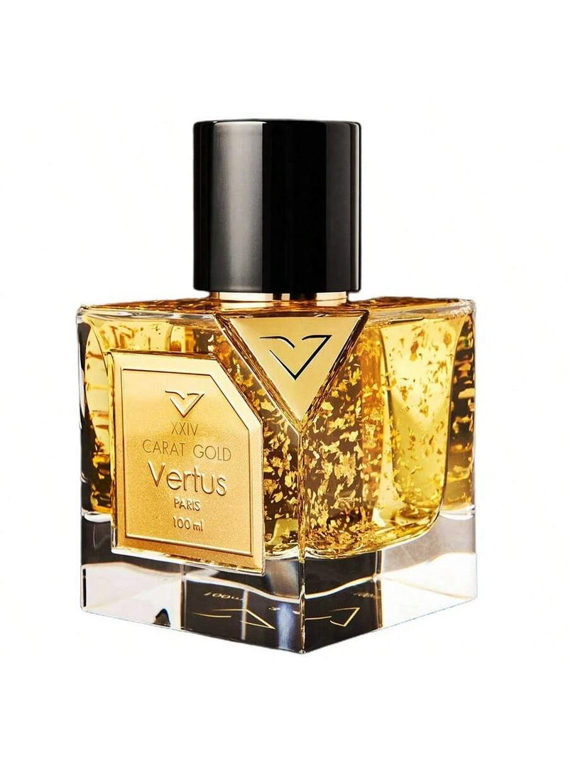 Vertus XXIV Carat Gold by Vertus Women Eau De Parfum Spray (Unisex) 3.4 oz