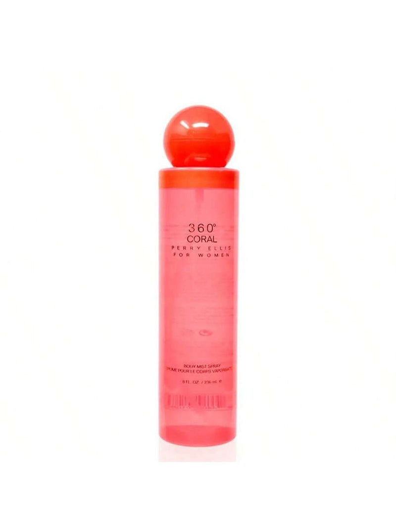 Perry Ellis 360 Coral by Perry Ellis, 8 oz Body Mist for Women
