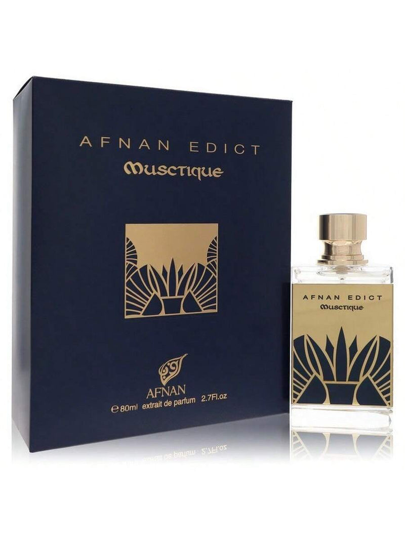 Edict Musctique by Afnan, 2.7 oz Extrait de Parfum Spray for Unisex