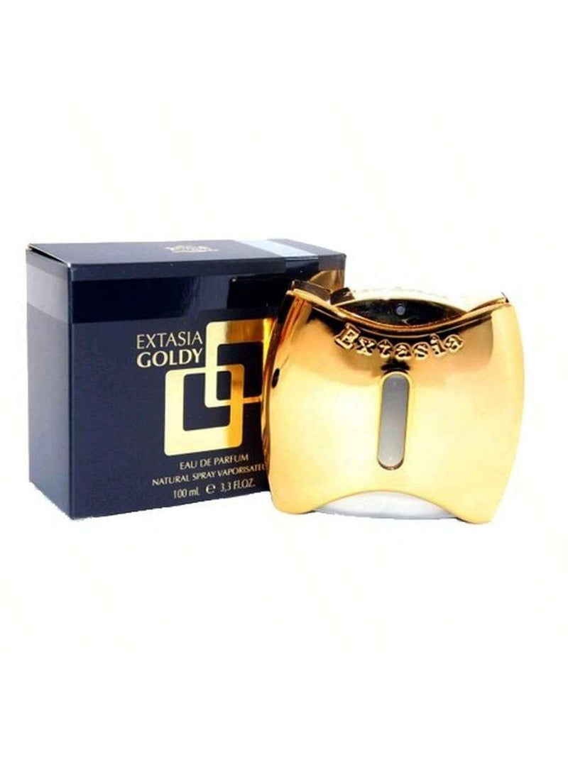 Extasia Goldy by New Brand, 3.4 oz EDP Spray for Women