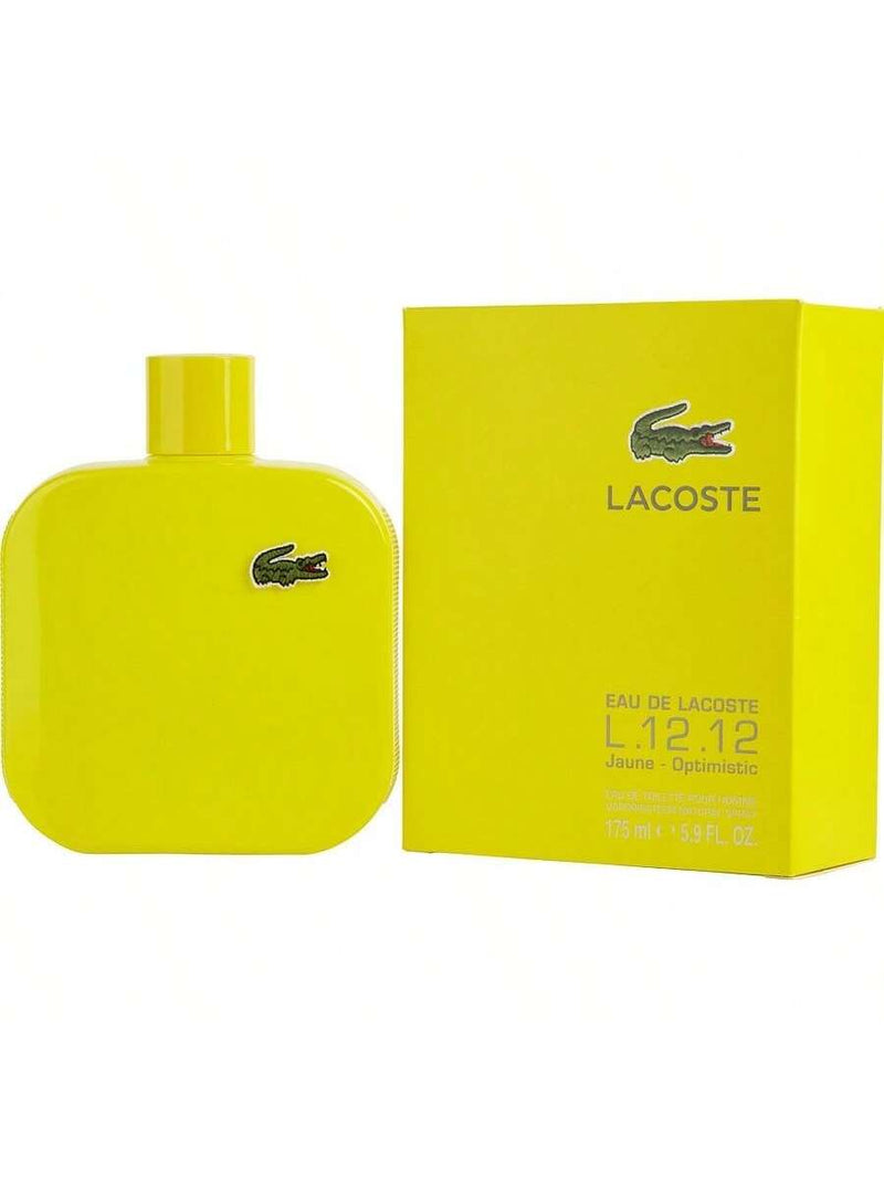 Lacoste Eau De Lacoste L.12.12 Jaune by Lacoste Men Eau De Toilette Spray 5.9 oz