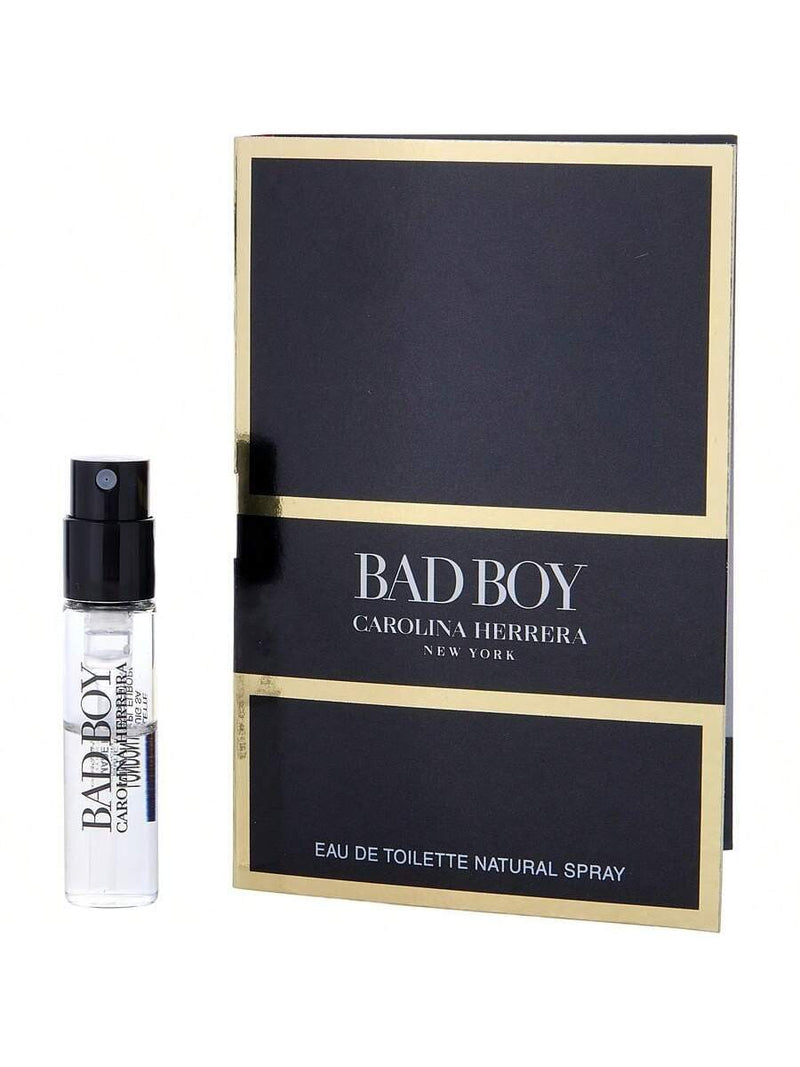 Bad Boy/Carolina Herrera Edt Spray Vial 0.05 Oz (1.5 Ml) Men