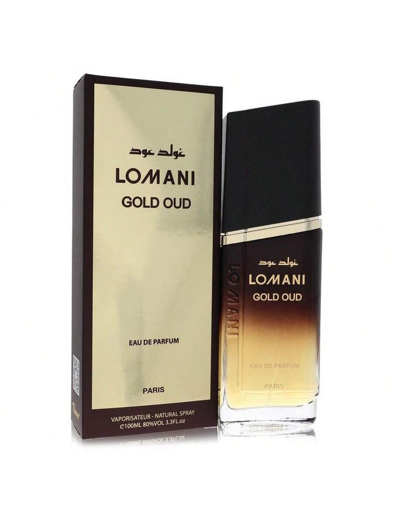 Gold Oud by Lomani for Men - 3.3 oz EDP Spray