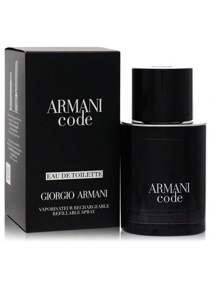 Armani Code by Giorgio Armani for Men - 1.7 oz EDT Spray (Refillable)