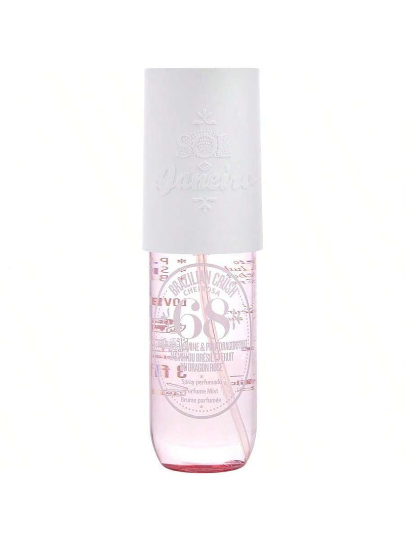 Brazilian Crush Cheirosa 68 - Brazilian Jasmin and Pink DragonFruit by Sol de Janeiro for Women - 3 oz Perfume Mist