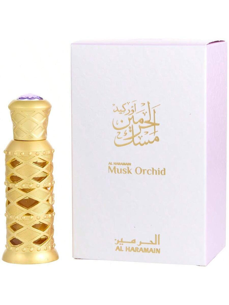 Musk - Orchid By Al Haramain For Unisex - 0.37 Oz Concentrated Perfume Oil
