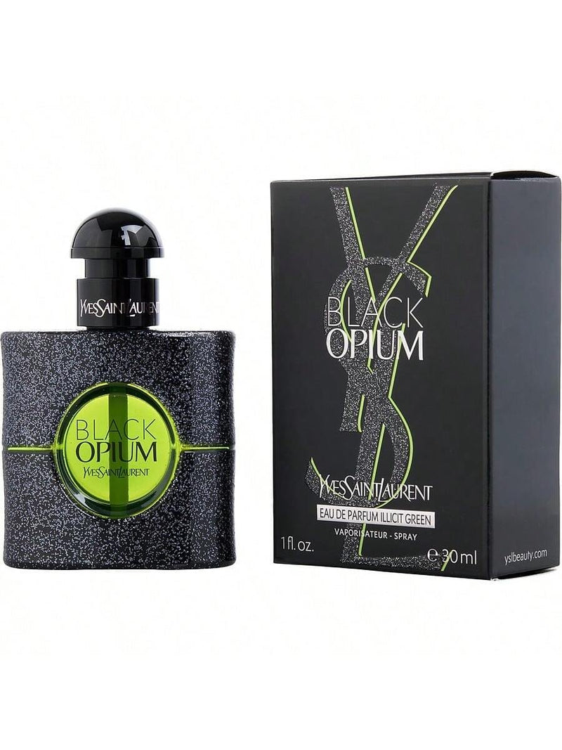 Black Opium Illicit Green/Ysl Edp Spray 1.0 Oz (30 Ml) Women
