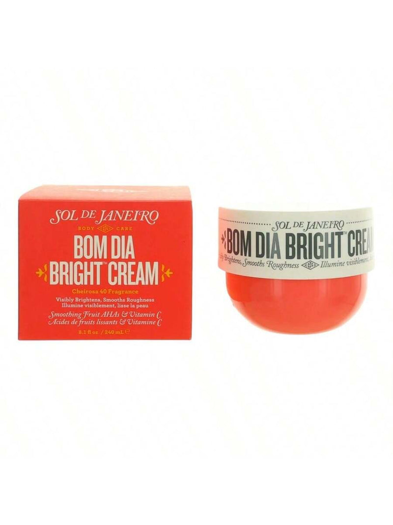Bom Dia Bright Cream by Sol de Janeiro for Unisex - 8 oz Cream