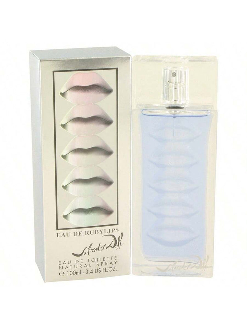 Eau de Ruby Lips by Salvador Dali Women Eau De Toilette Spray 3.4 oz