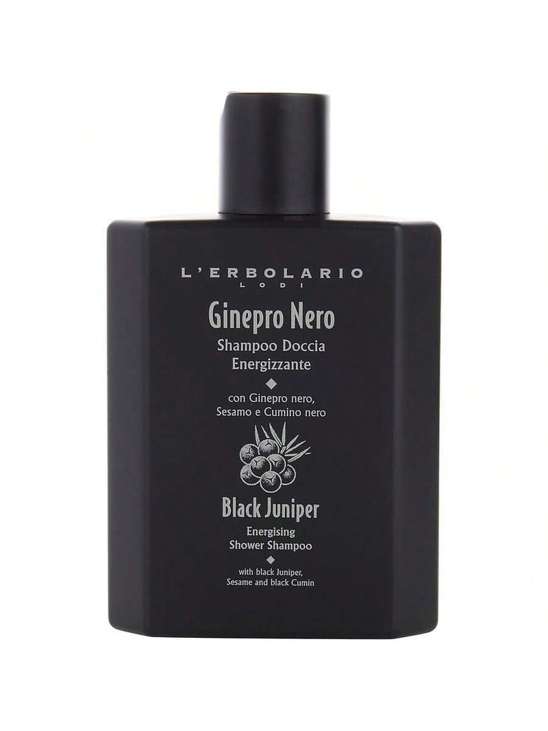 Energising Shower Shampoo - Black Juniper by LErbolario for Unisex - 8.4 oz Shampoo