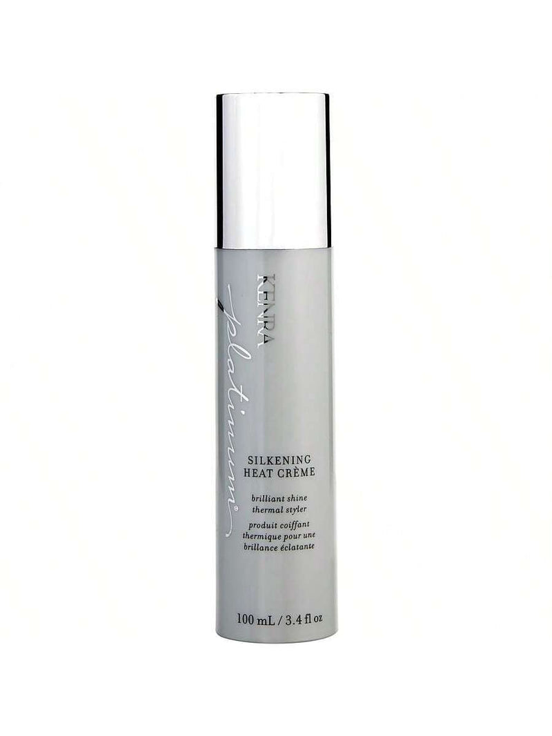 Platinum Silkening Heat Creme by Kenra for Unisex - 3.4 oz Cream