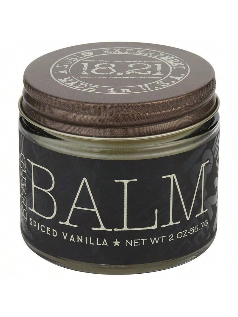 Beard Balm - Spiced Vanilla by 18.21 Man Made for Men - 2 oz Balm