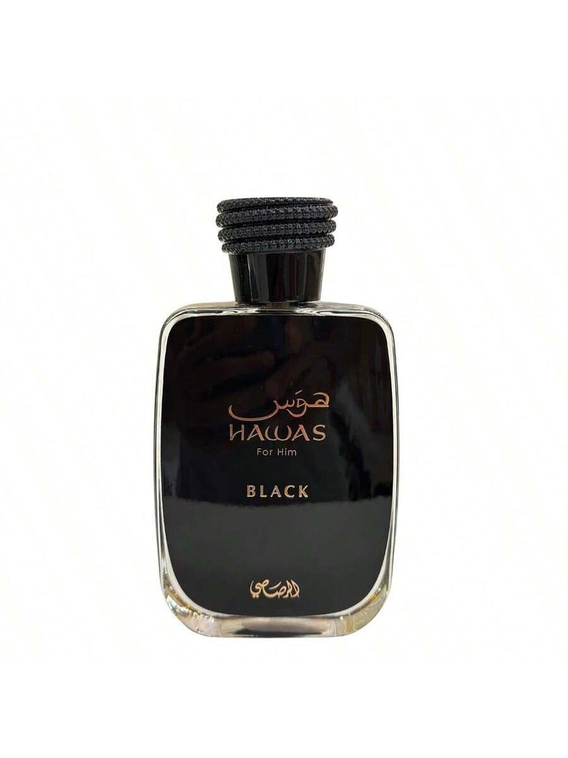 Hawas Black by Rasasi for Men - 3.38 oz EDP Spray