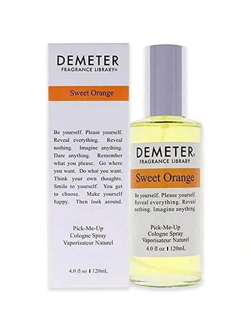 Sweet Orange by Demeter for Unisex - 4 oz Cologne Spray