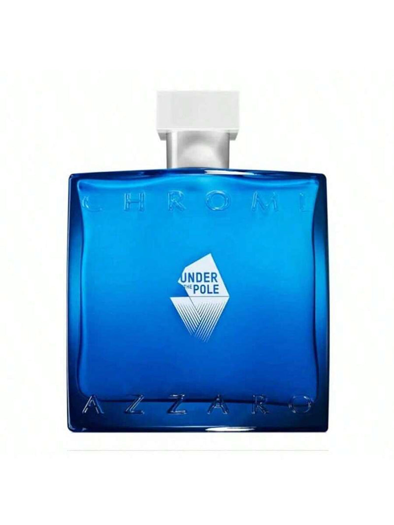 Chrome Under The Pole by Azzaro Men Eau De Toilette Spray (Alcohol Free) 3.4 oz