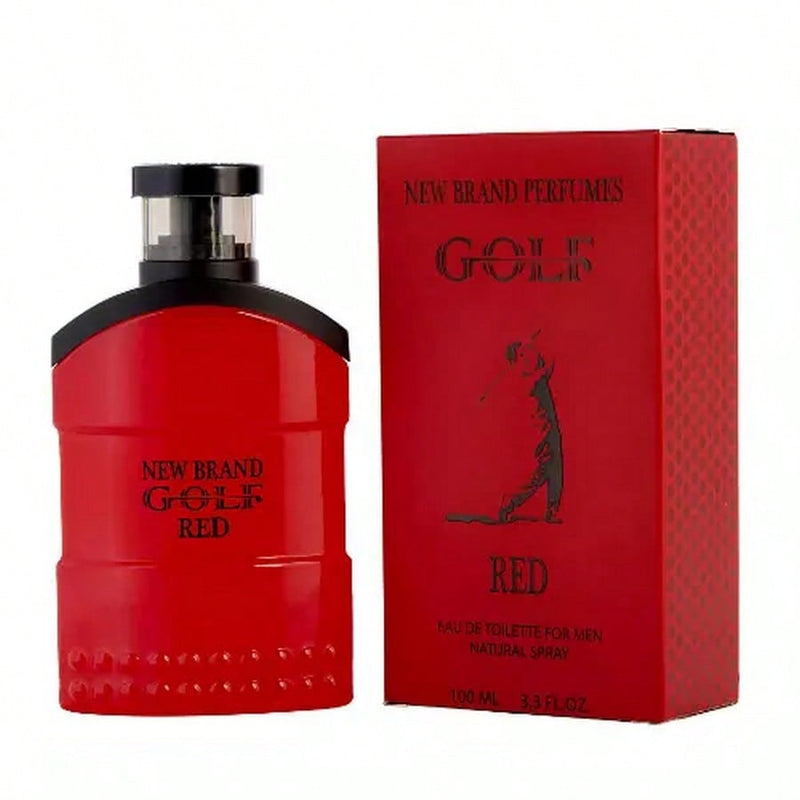Golf Red by New Brand for Men - 3.3 oz EDT Spray
