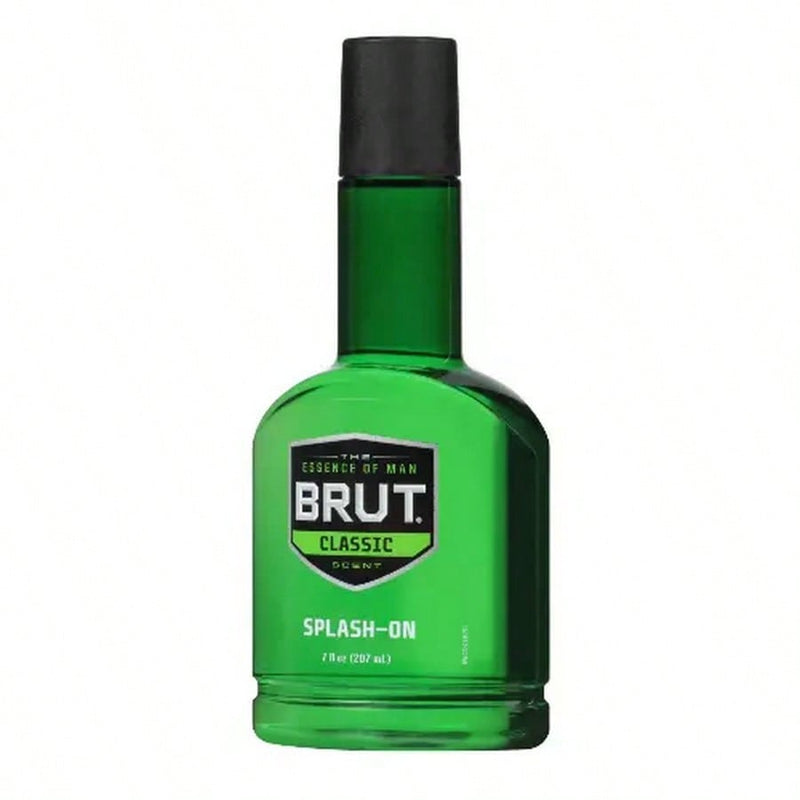 Brut by Faberge Men Cologne Splash-On Lotion (Plastic Bottle Unboxed) 7 oz