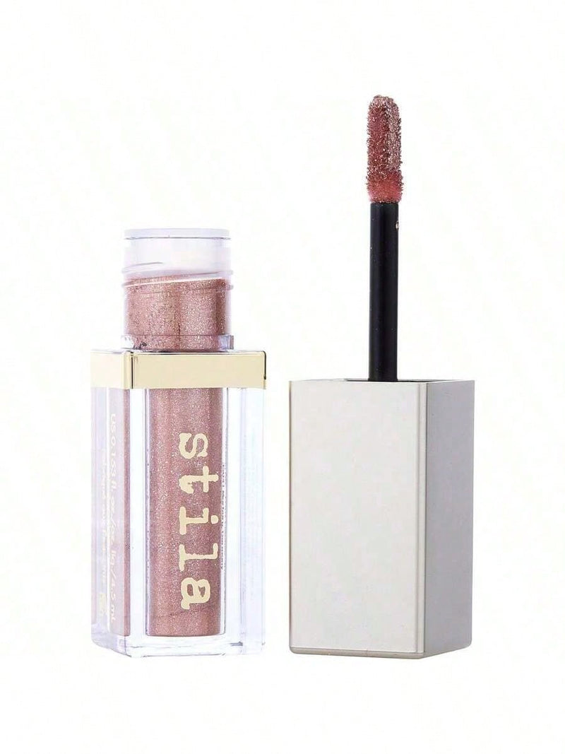 Glitter and Glow Liquid Eye Shadow - Rose Gold Retro by Stila for Women - 0.153 oz Eye Shadow