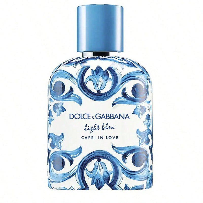 Light Blue Capri In Love by Dolce and Gabbana for Men - 3.3 oz EDP Spray
