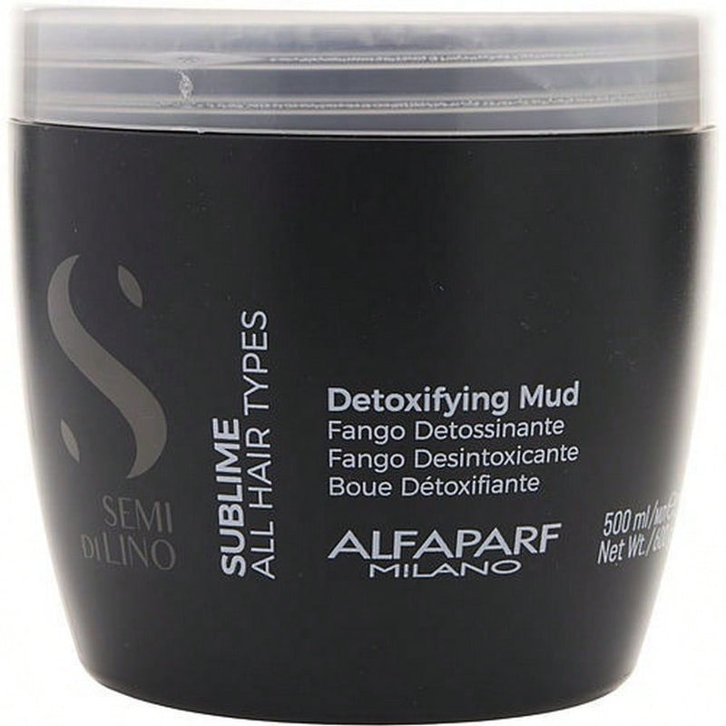 Semi Di Lino Sublime Detoxifying Mud by Alfaparf Milano for Unisex - 21.1 oz Treatment